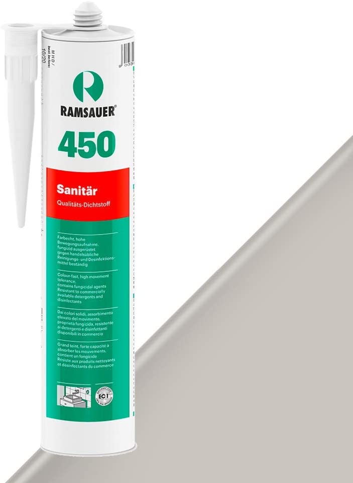 Ramsauer Sanitário 450, 310 ml, cinza pálido