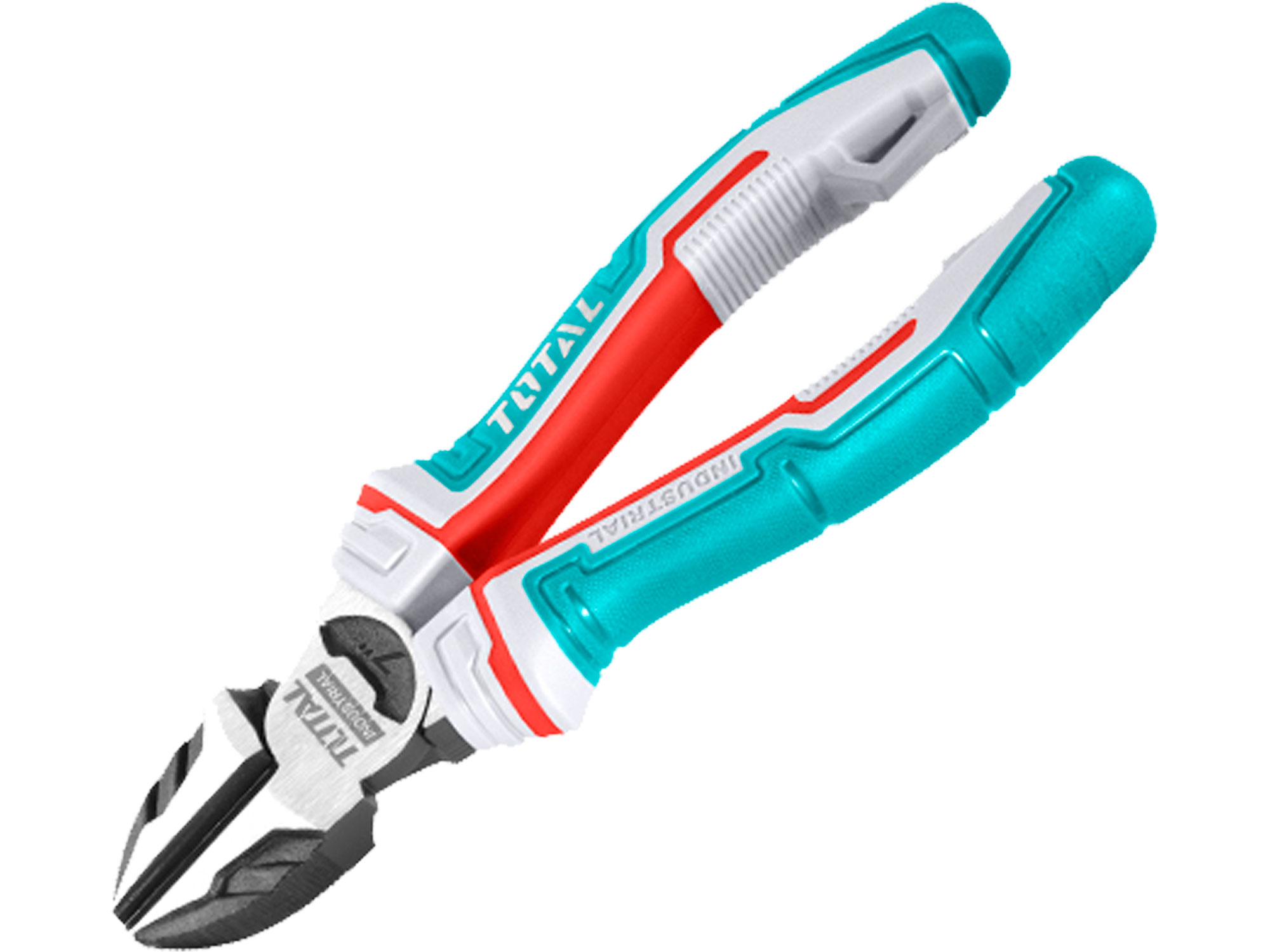 Total Alicate de corte lateral, industrial, 180 mm, CrV Total Alicate de corte lateral, industrial, 180 mm, CrV