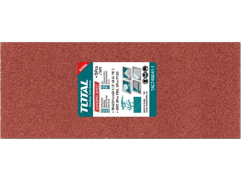 Papel de lixa, 90x231mm Papel de lixa, 90x231mm