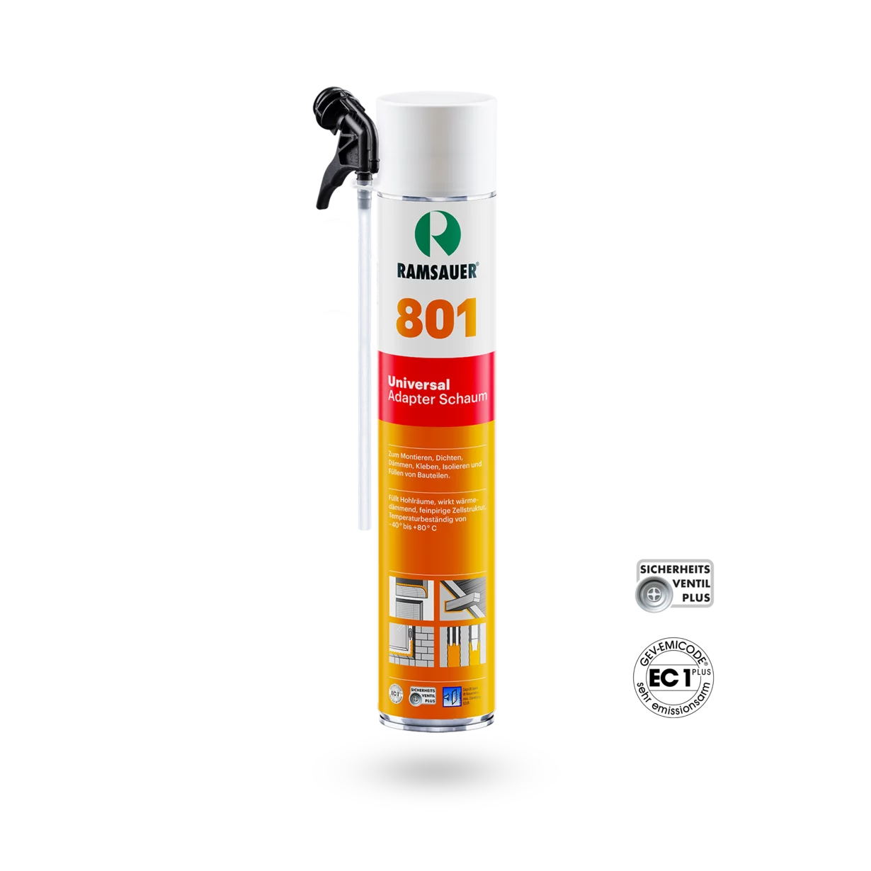 Espuma de adaptação universal Ramsauer 801 Espuma de adaptação universal Ramsauer 801