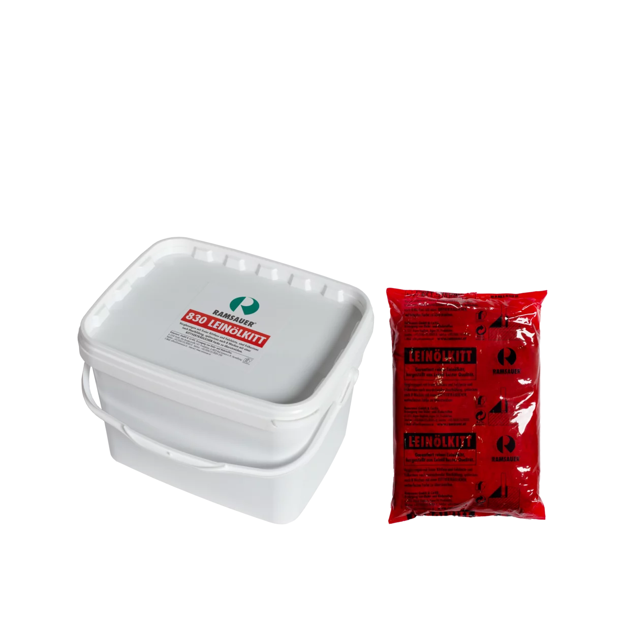 Ramsauer 830 Balde de massa de óleo de linhaça 10 KG 