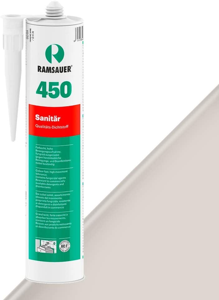 Ramsauer Sanitär 450, 310 ml, articulação cinzenta clara