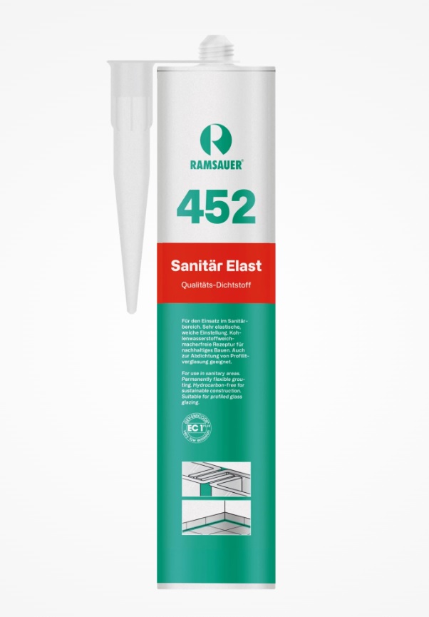 Elastómero sanitário Ramsauer 452 Elastómero sanitário Ramsauer 452