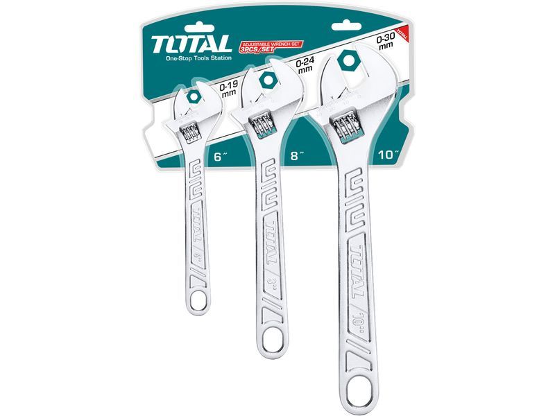 Chave combinada, conjunto de 3, aço carbono Chave combinada, conjunto de 3, aço carbono