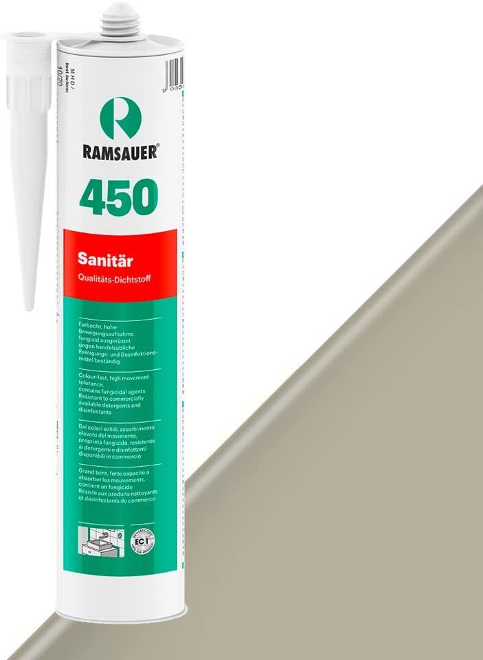 Ramsauer Sanitário 450, 310 ml, cinza areia
