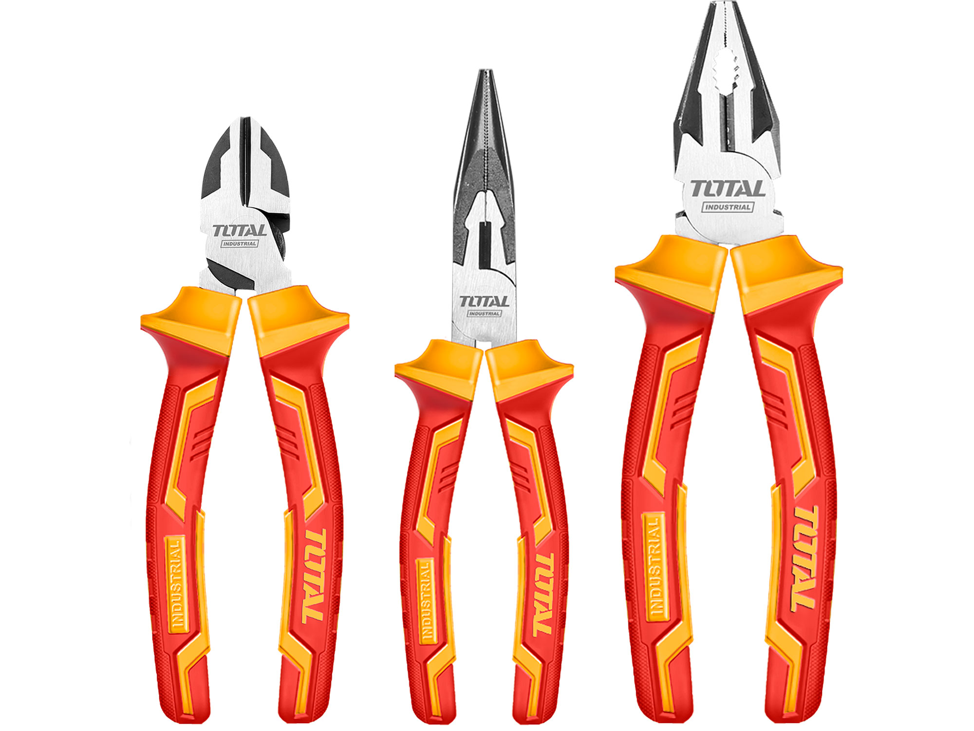 Conjunto de alicates para electricistas THT2K0302