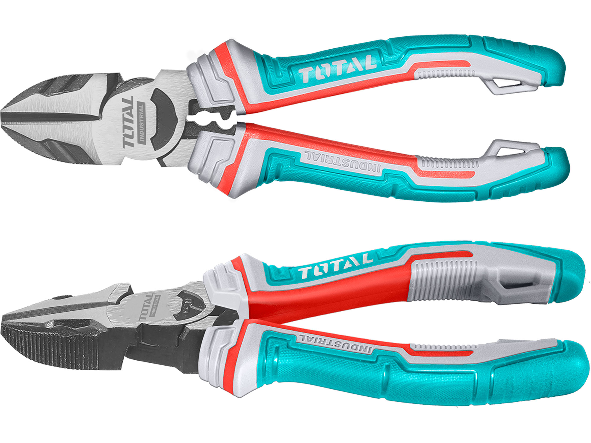 Total Alicate de corte lateral, industrial, 160 mm, CrV Total Alicate de corte lateral, industrial, 160 mm, CrV