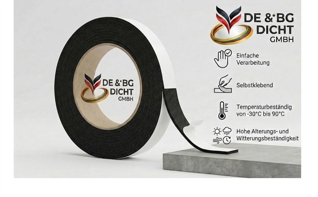 Fita de vedação de juntas 10/2-3 mm, preta, 12,5 m Fita de vedação de juntas 10/2-3 mm, preta, 12,5 m
