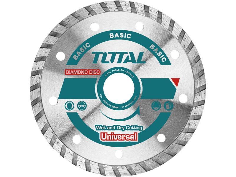 Disco de corte de diamante, turbo, corte a seco e a húmido Disco de corte de diamante, turbo, corte a seco e a húmido