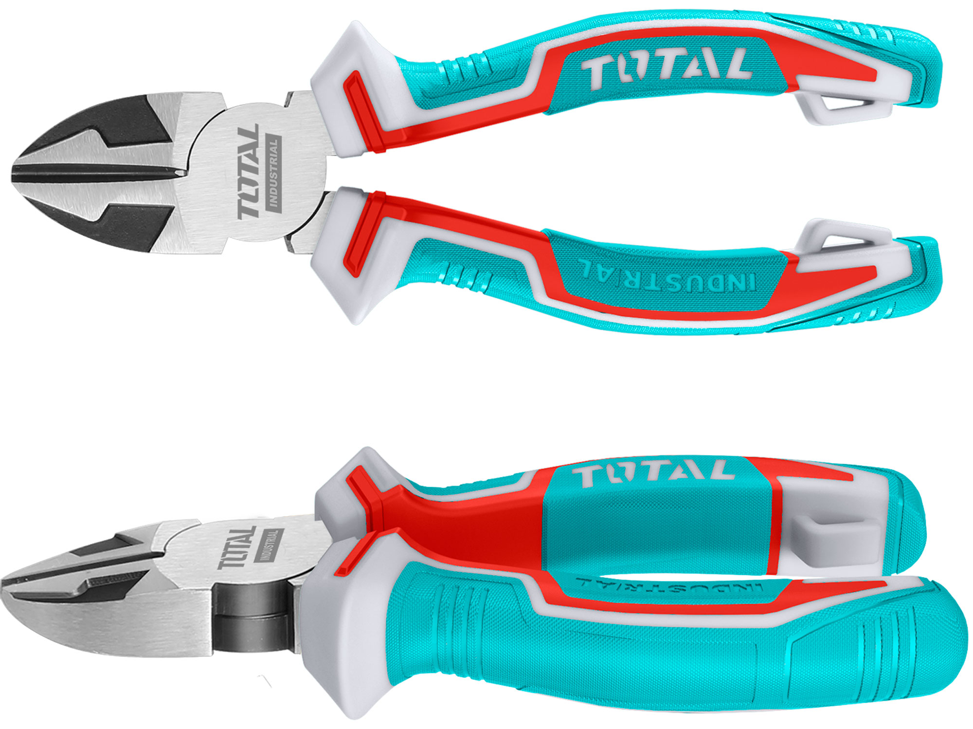 Total Alicate de corte lateral, industrial, 160 mm, CrV Total Alicate de corte lateral, industrial, 160 mm, CrV